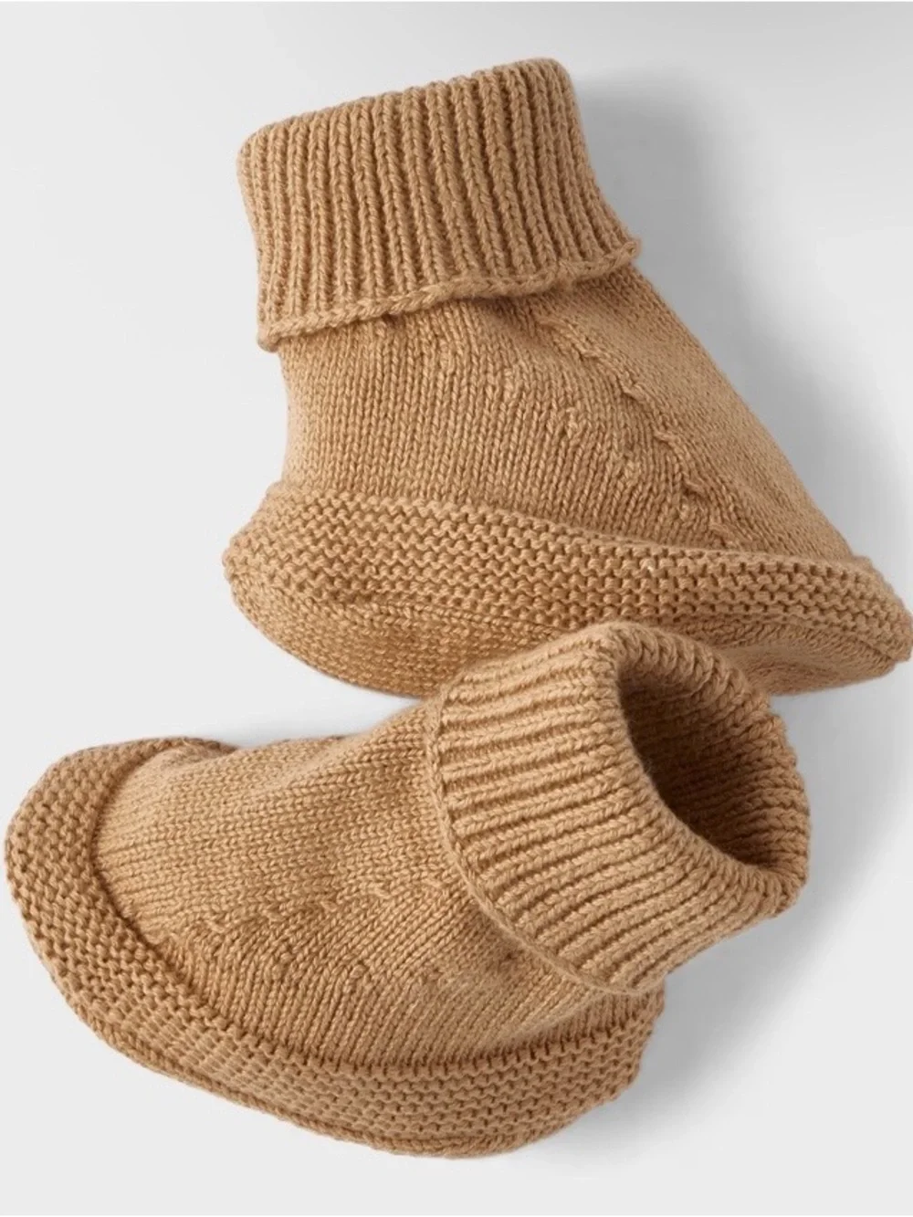 Homegrown by Gymboree Baby 4-Piece Tan Cable Knit Set 18-24 Months